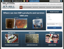Tablet Screenshot of jenhill.com